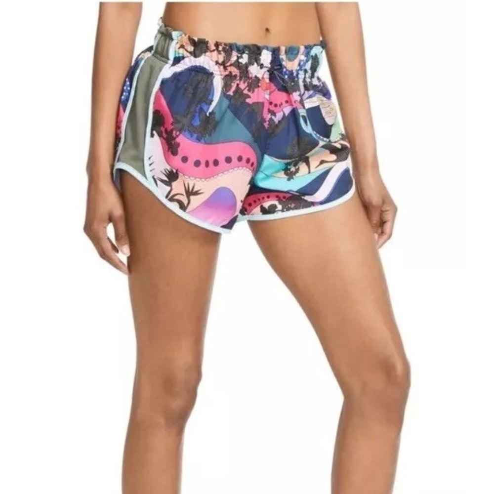 Nike Dri Fit Women's Icon‎ Clash Lined Tempo Running Shorts Med No Flaws